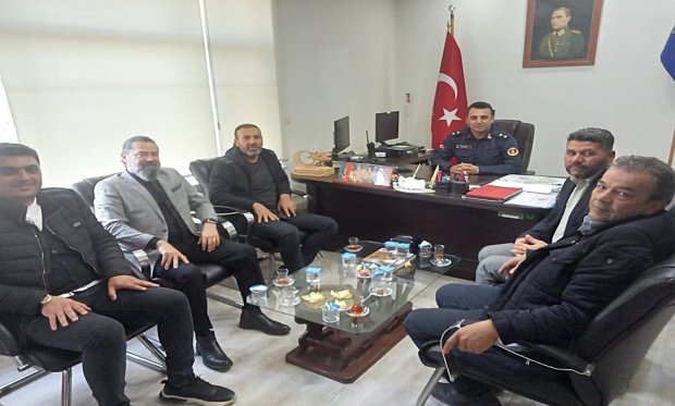ÇUMRA OSB SANAYİCİ VE İŞ ADAMLARI DERNEĞİ'NDEN İLÇE JANDARMA KOMUTANLIĞI' NA ZİYARET