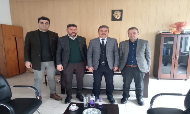 ÇUMRA OSB SANAYİCİ VE İŞ ADAMLARI DERNEĞİ'NDEN  ÇUMRA VERGİ DAİRESİ MÜDÜRÜ ZİYARETİ